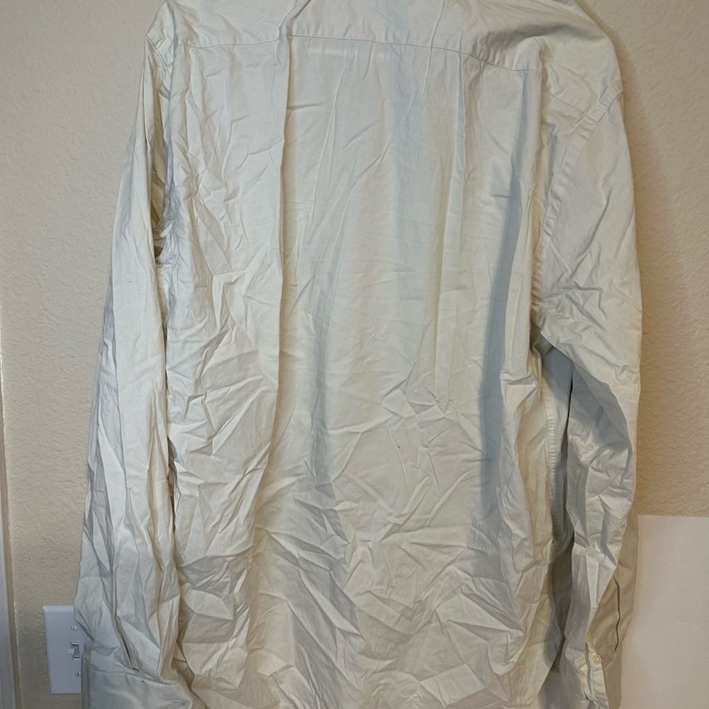 Express Off-White Button-Up Shirt - Picture 3 of 6
